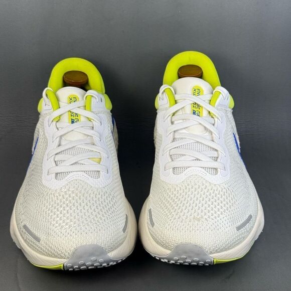 Nike ZoomX Invincible Run Flyknit \'White Cyber Blue\' sneaker shoes size 15 main image 8